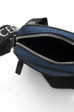 Cerruti 1881 Dunkelblaue Nylon-Crossbody-Tasche für Damen