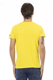 Trussardi Action Herren T-Shirt aus gelber Baumwolle