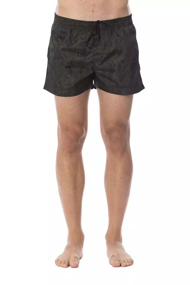 Roberto Cavalli Sport Badebekleidung für Herren aus Polyester im Army-Look