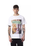 Nicolo Tonetto Weißes Baumwoll-T-Shirt für Herren