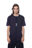 Nicolo Tonetto Blu Baumwoll-T-Shirt für Herren