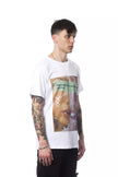 Nicolo Tonetto Weißes Baumwoll-T-Shirt für Herren