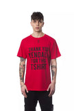 Nicolo Tonetto Rosso Baumwoll-T-Shirt für Herren