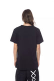 Nicolo Tonetto Schwarzes Baumwoll-T-Shirt für Herren