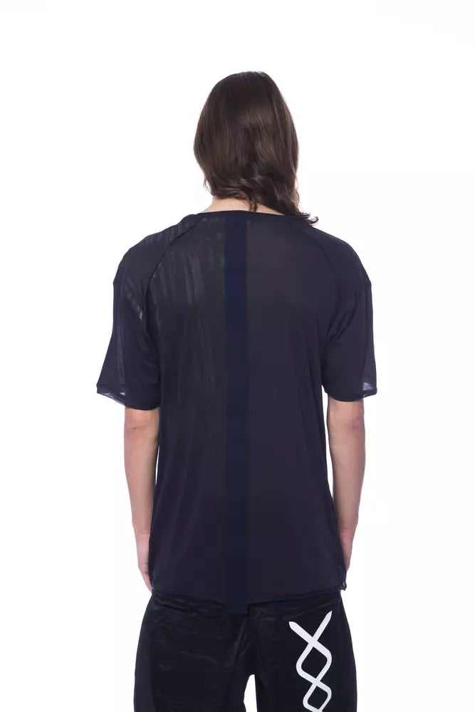 Nicolo Tonetto Blu Baumwoll-T-Shirt für Herren