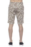 PT Torino Beigefarbene Baumwoll-Bermuda-Shorts für Herren
