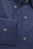 Robert Friedman Herrenhemd aus blauer Baumwolle