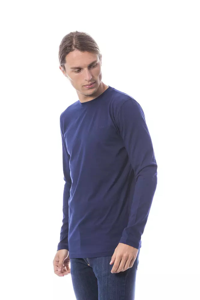 Verri Blu Baumwoll-T-Shirt für Herren