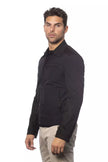 Verri Schwarze Baumwoll-Bomberjacke für Herren