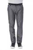 Verri Schwarze Baumwollhose für Herren