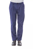 Verri Blaue Baumwoll-Chino für Herren