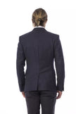 Verri Blauer Woll-Blazer für Männer