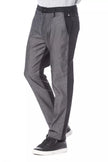 Verri Schwarze Baumwollhose für Herren
