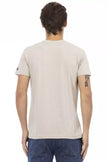 Trussardi Action Beige Baumwoll-T-Shirt für Herren