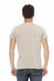 Trussardi Action Beige Baumwoll-T-Shirt für Herren