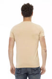 Trussardi Action Beige Baumwoll-T-Shirt für Herren