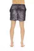 Just Cavalli Badehose aus schwarzem Polyester