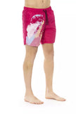Bikkembergs Badehose für Herren in Fuchsia aus Polyester
