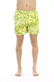 Just Cavalli Grüne Bikkembergs Herren-Badehose aus Polyester