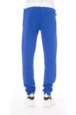 Baldinini Trend Blaue Baumwoll-Sport-Hose für Herren