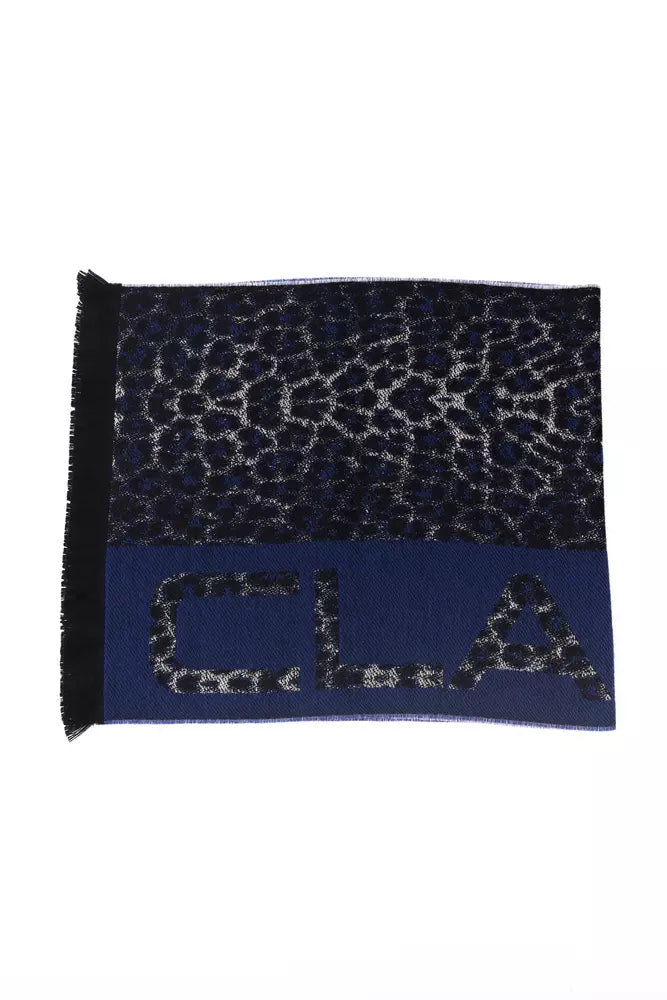 Cavalli Class Blauer Nylonschal