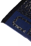 Cavalli Class Blauer Nylonschal