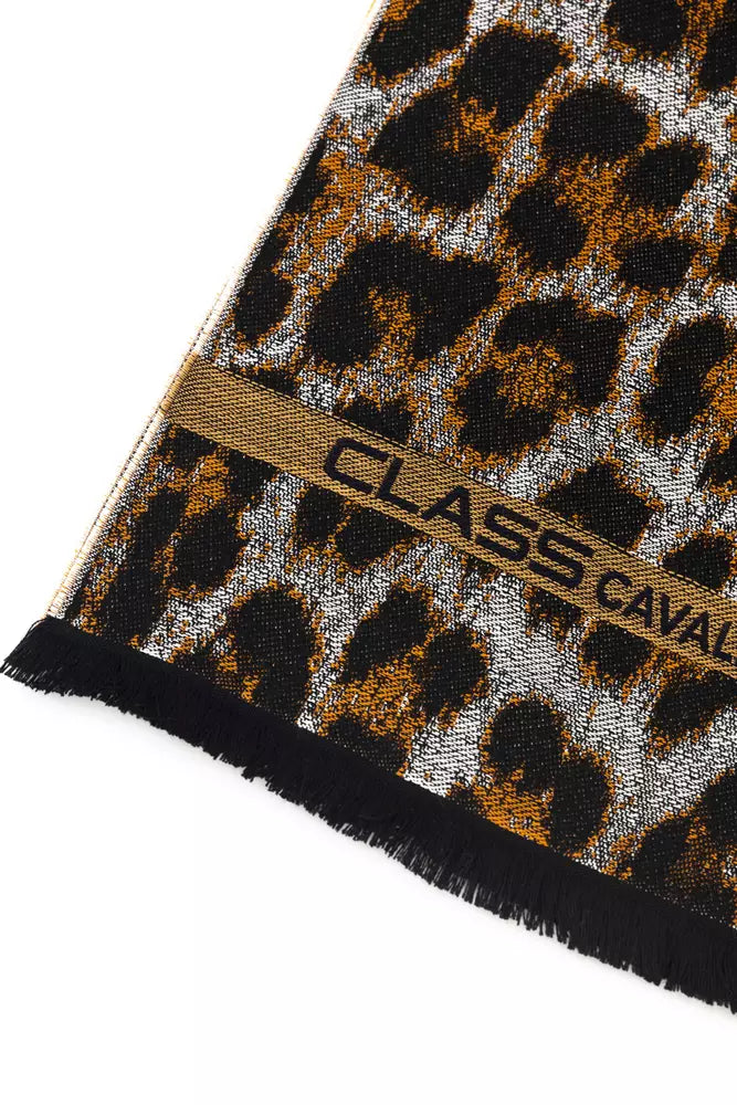 Cavalli Class Braune Wollschal für Herren