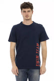 Bikkembergs Blu Baumwoll-T-Shirt für Herren