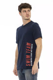 Bikkembergs Blu Baumwoll-T-Shirt für Herren