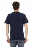 Bikkembergs Blu Baumwoll-T-Shirt für Herren