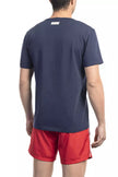 Bikkembergs Blu Baumwoll-T-Shirt für Herren