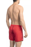 Bikkembergs Rote Badeshorts aus Polyester