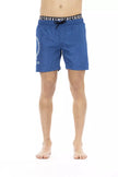 Bikkembergs Blaue Badeshorts aus Polyester