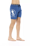 Bikkembergs Blaue Badeshorts aus Polyester