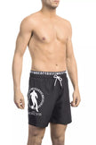 Bikkembergs Schwarze Badeshorts aus Polyester