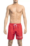 Bikkembergs Rote Polyester-Badehose für Herren
