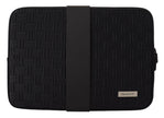 Gant Schwarzes gepolstertes Etui Tasche Zipper Cover Sleeve Case