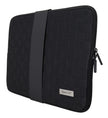 Gant Schwarzes gepolstertes Etui Tasche Zipper Cover Sleeve Case