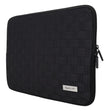 Gant Schwarzes gepolstertes Etui Tasche Zipper Cover Sleeve Case