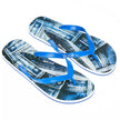 Just Cavalli Hellblaue EVA Herren-Sandale