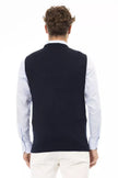Alpha Studio Herren-Jacke aus Viskose in Blau