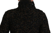 Dolce & Gabbana Brauner Fatto A Mano Rollkragenpullover Pullover