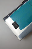 Dolce & Gabbana Blau Leder Geldbörse Crossbody Sling Phone Bag Unisex