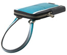 Dolce & Gabbana Blau Leder Geldbörse Crossbody Sling Phone Bag Unisex