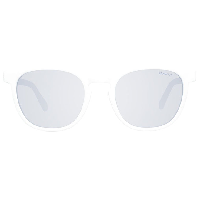 Gant Weiße Sonnenbrille aus Kunststoff