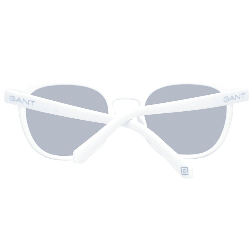 Gant Weiße Sonnenbrille aus Kunststoff