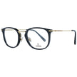 Omega Brille aus schwarzem Metall & Kunststoff (Gestell)