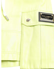 Dolce & Gabbana Hellgrüne Herren Cargo-Bermudashorts aus Baumwolle