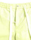 Dolce & Gabbana Hellgrüne Herren Cargo-Bermudashorts aus Baumwolle