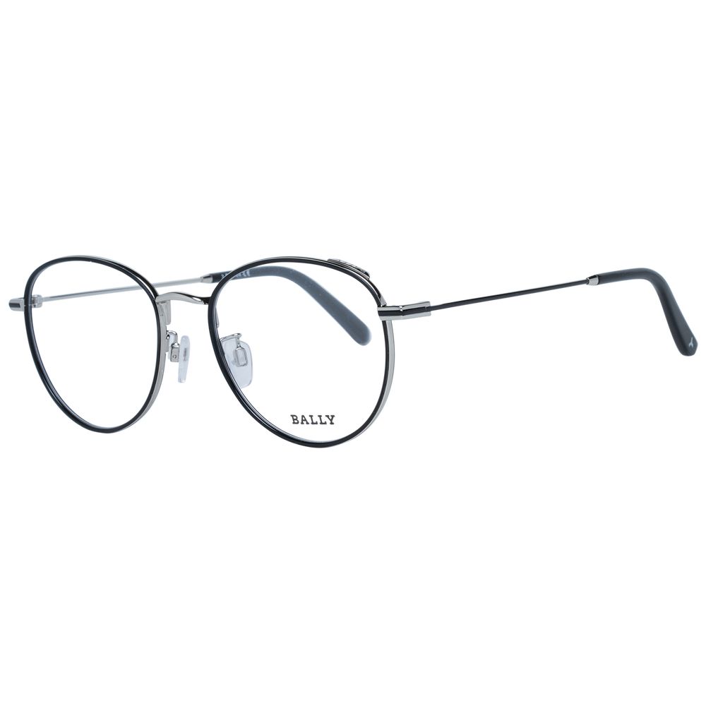 Bally Schwarze Metallbrille (Fassung)